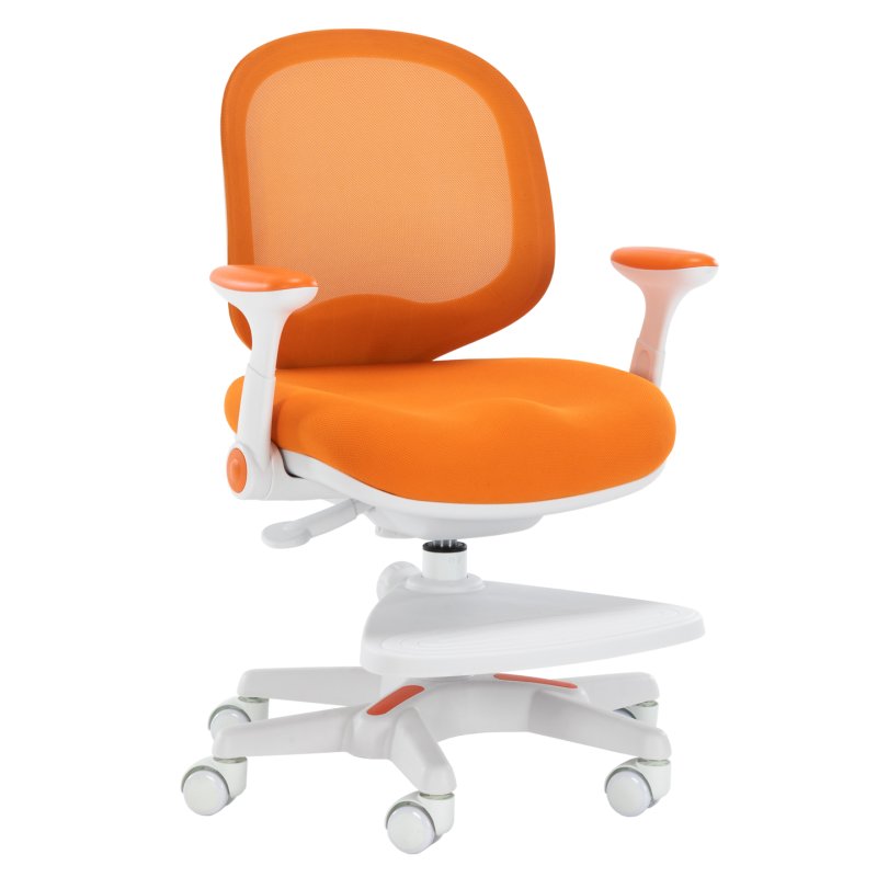 Кресло детское Everprof Kids 102, ткань, пластик, оранжевый