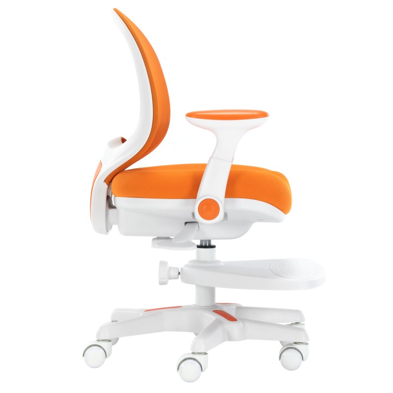 Кресло детское Everprof Kids 102, ткань, пластик, оранжевый