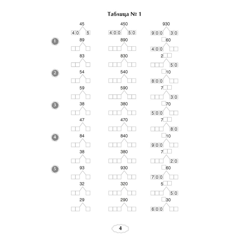 Математика. 4 класс. Я учусь решать, Михед Е.Н., Аверсэв
