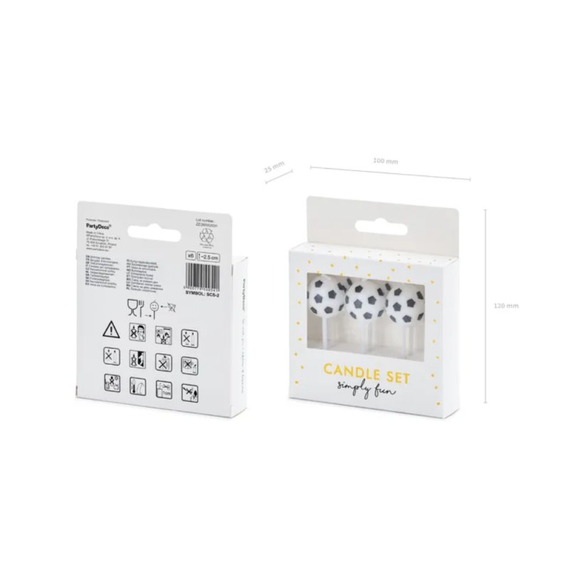 Набор свечей для торта 