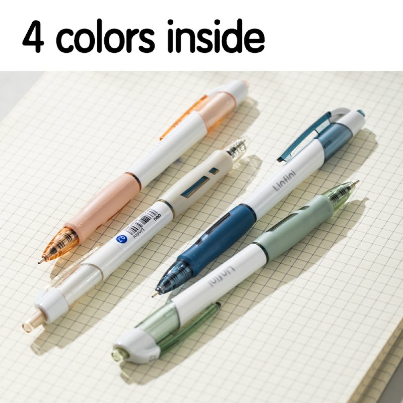 Ручка шариковая автоматическая Deli 