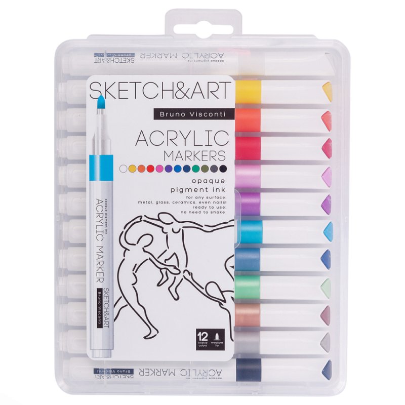 Набор маркеров художественных 