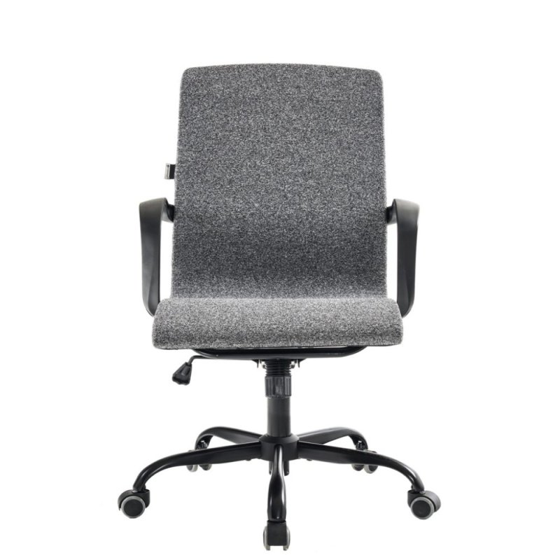 Кресло д/персонала EVERPROF Zero, ткань, металл, черный