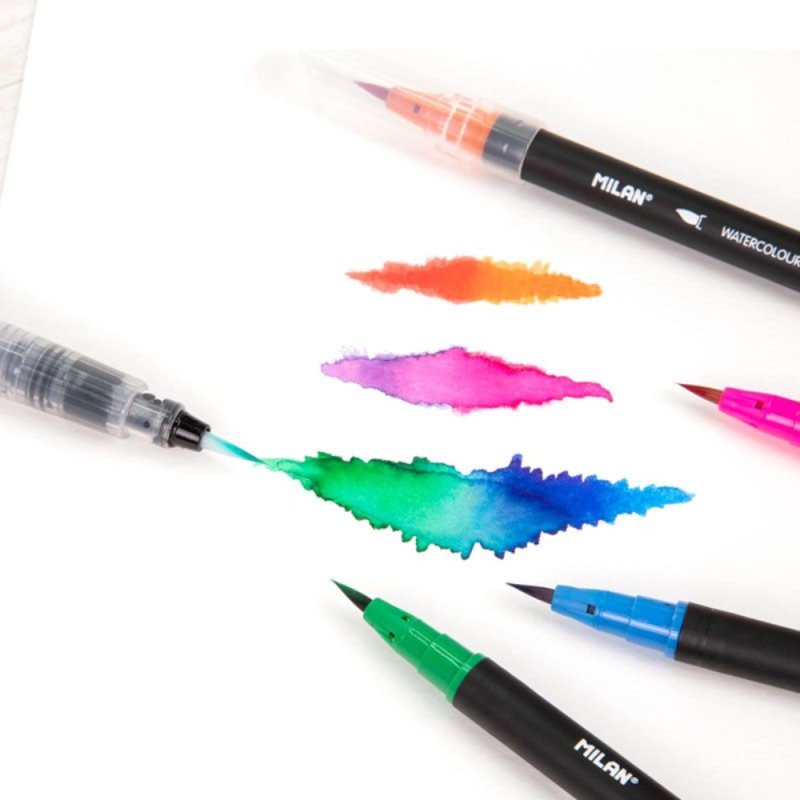 Фломастеры Milan, 12 шт