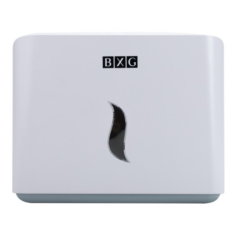 Диспенсер для полотенец листовых BXG-PD-8025, пластик, белый