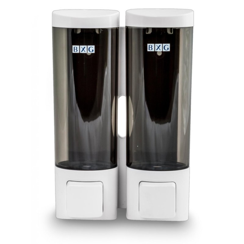 Диспенсер двойной для жидкого мыла BXG 