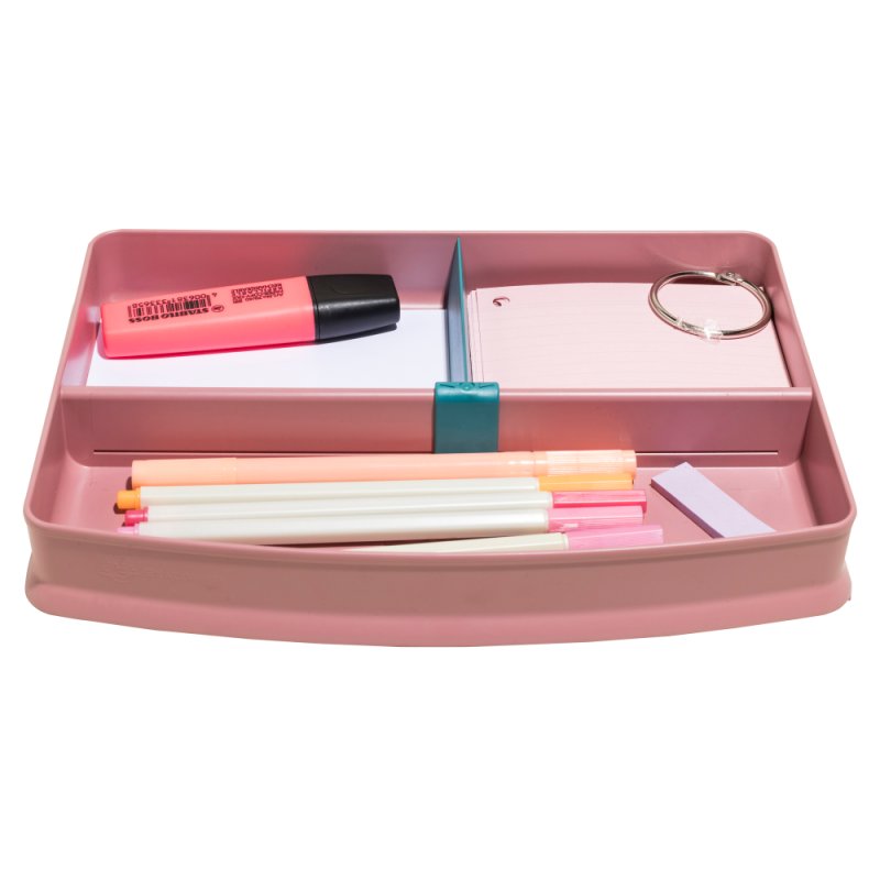 Подставка для канцелярских мелочей “Skandi”, 3 деления, ассорти