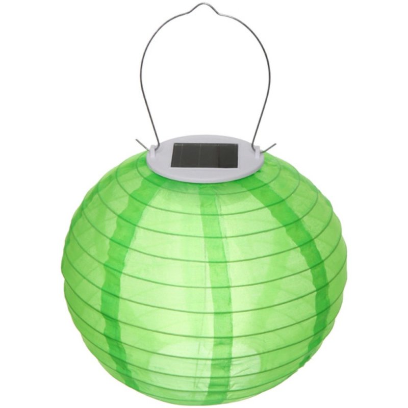 Светильник дачный Фонарик, солнечная батарея, салатовый