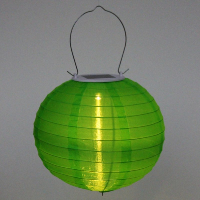 Светильник дачный Фонарик, солнечная батарея, салатовый