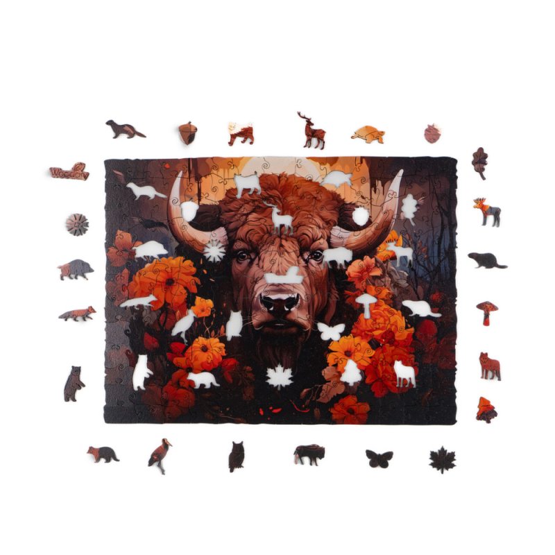 Пазл деревянный 