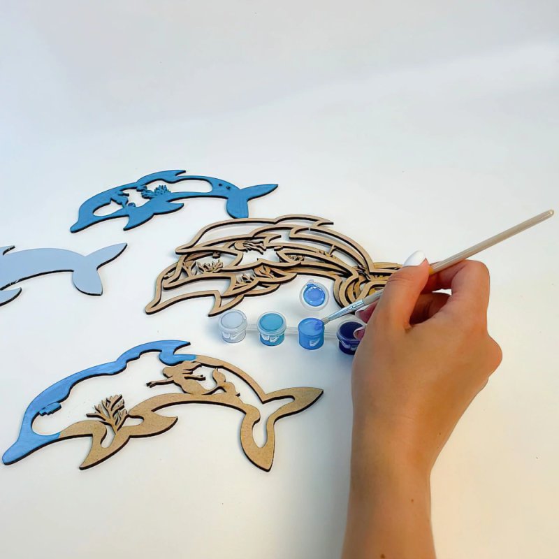 Деревянный набор для раскашивания 