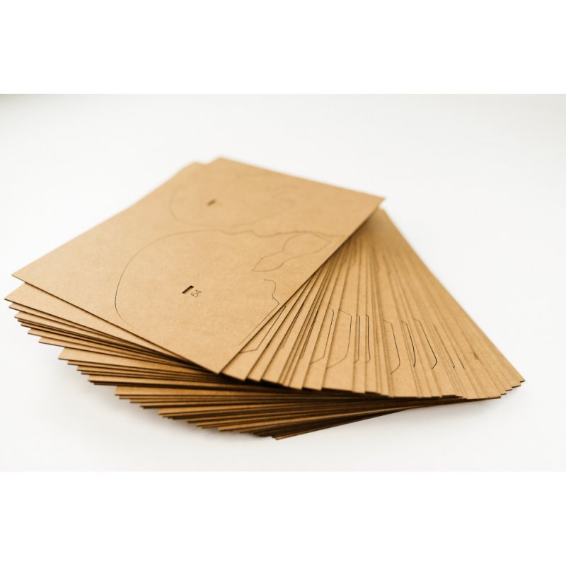 Пазл картонный 3D 