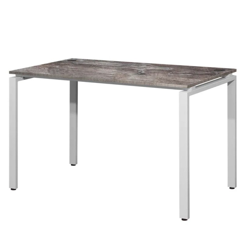 Стол письменный Millwood Лофт Сиэтл (ДТ-5), 1300х700 мм, сосна пасадена, белый