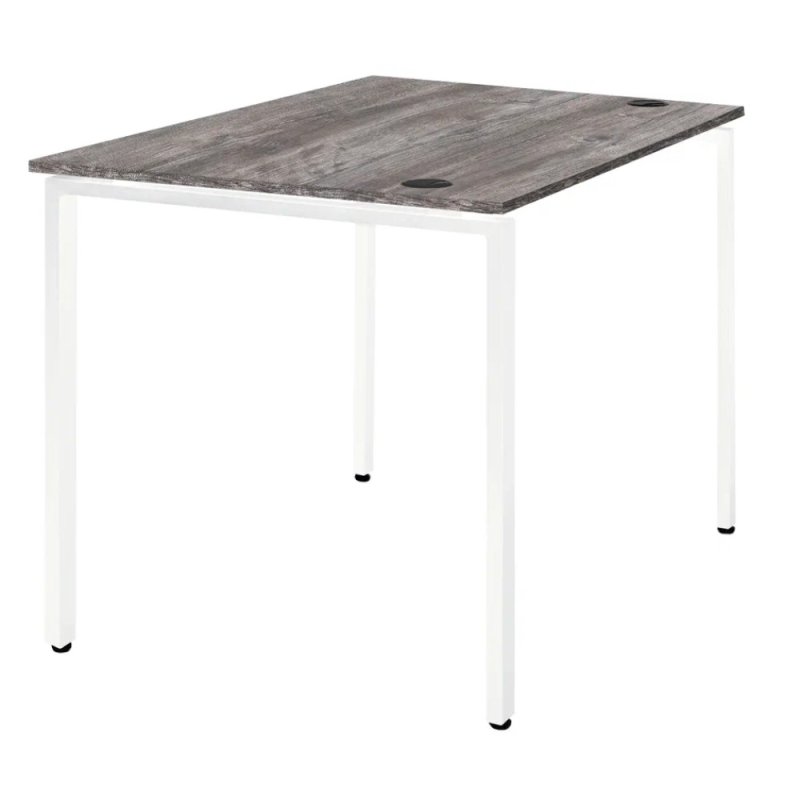 Стол письменный Millwood Лофт Сиэтл (ДТ-5), 1300х700 мм, сосна пасадена, белый