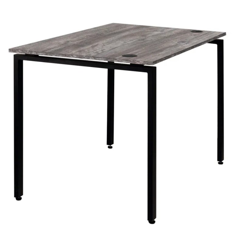 Стол письменный Millwood Лофт Сиэтл (ДТ-5), 1300х700 мм, сосна пасадена, черный