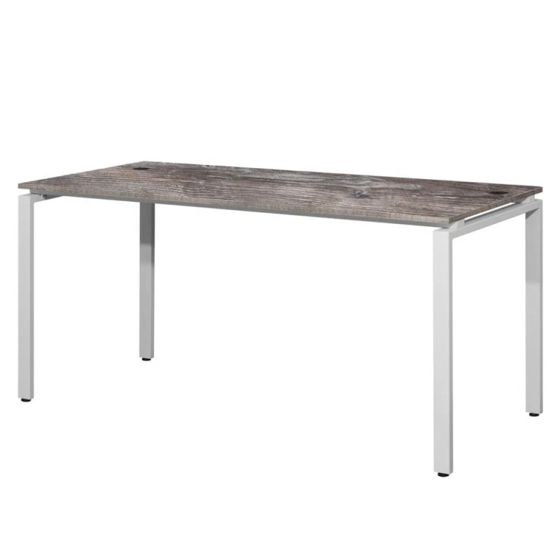 Стол письменный Millwood Лофт Сиэтл (ДТ-5), 1600х700 мм, сосна пасадена, белый