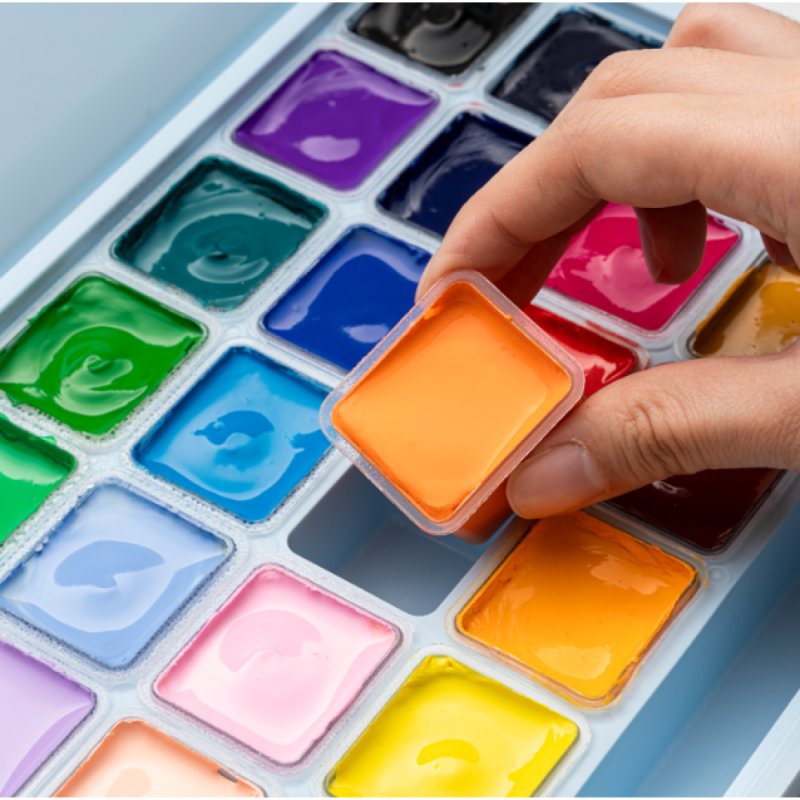 Краски гуашевые 