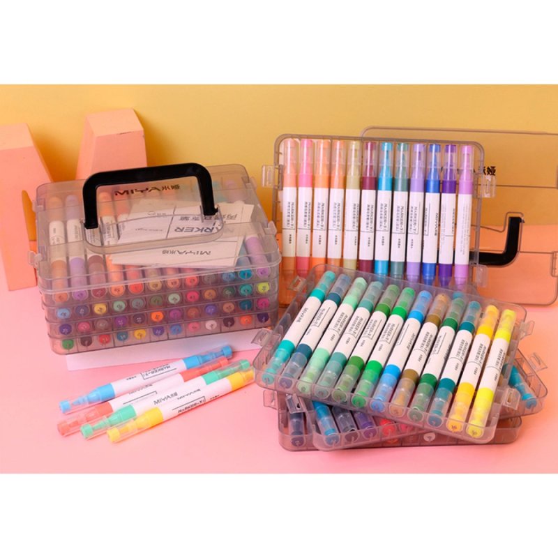 Маркеры художественные двухсторонние 