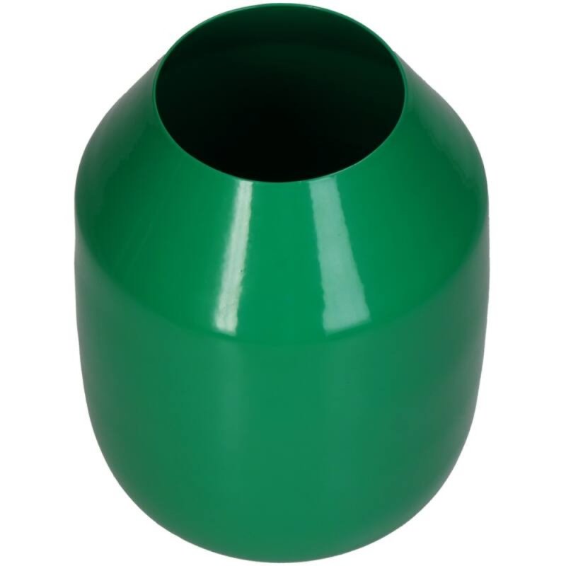 Ваза «Iron», металл, зеленый