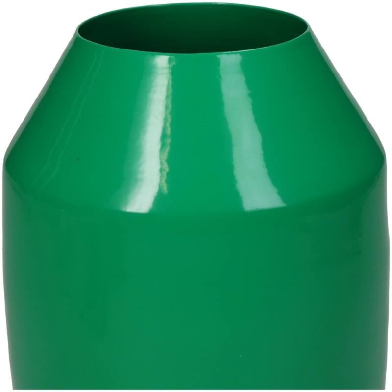 Ваза «Iron», металл, зеленый