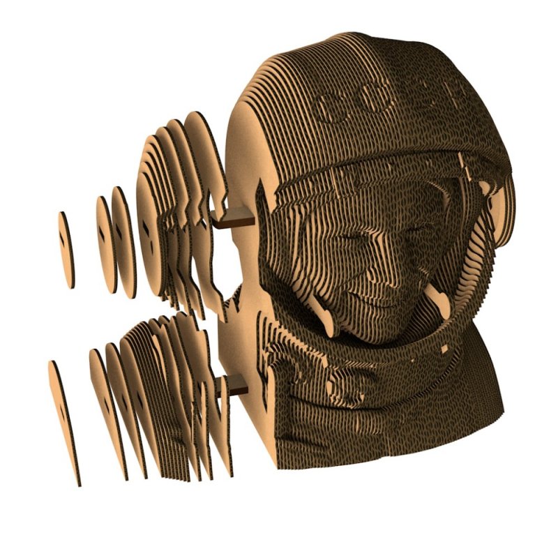 Пазл картонный 3D 