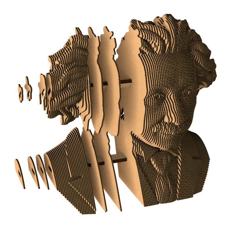 Пазл картонный 3D 