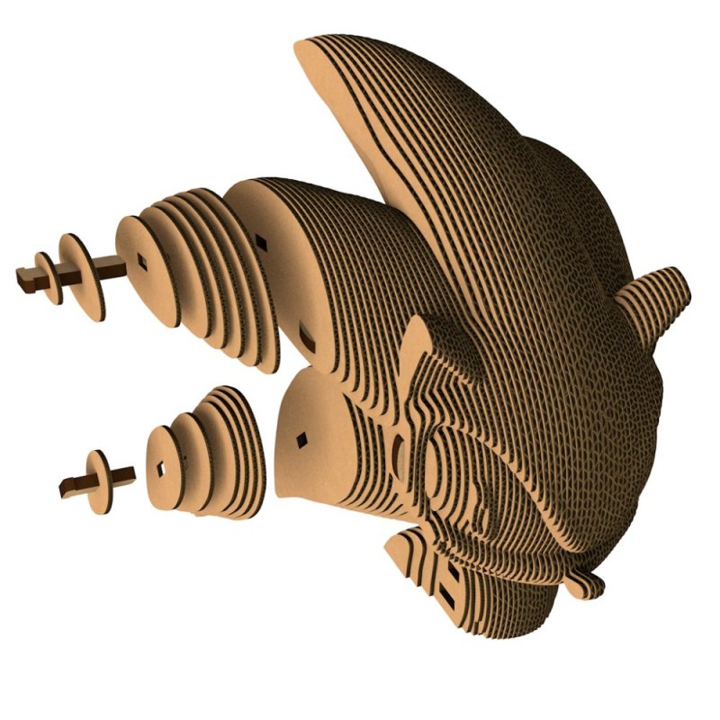 Пазл картонный 3D 