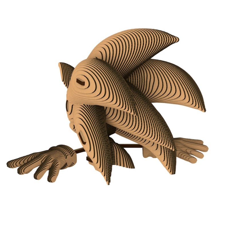 Пазл картонный 3D 