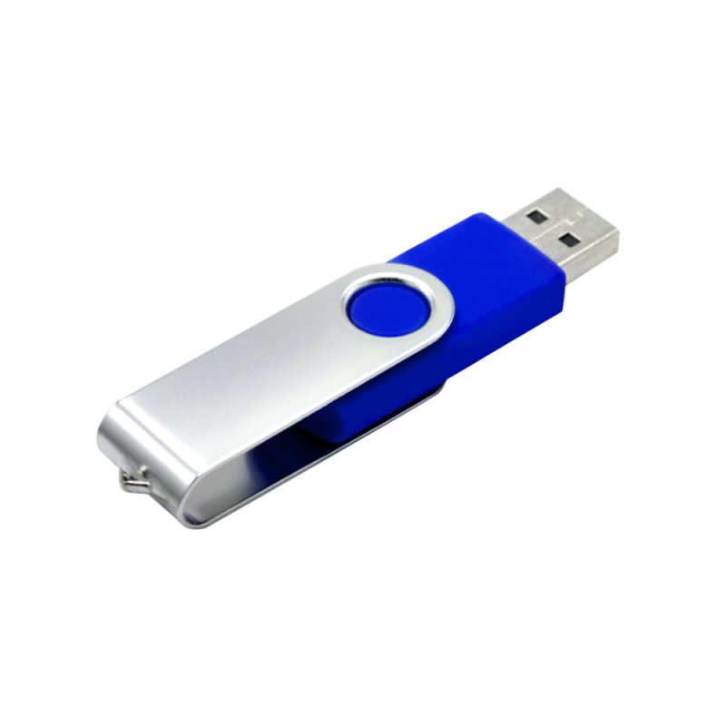 USB Flash 2.0 16 Gb VDF-008, пластик, метал, синий