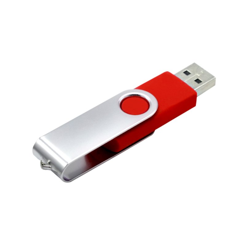 USB Flash 2.0 16 Gb VDF-008, пластик, метал, красный