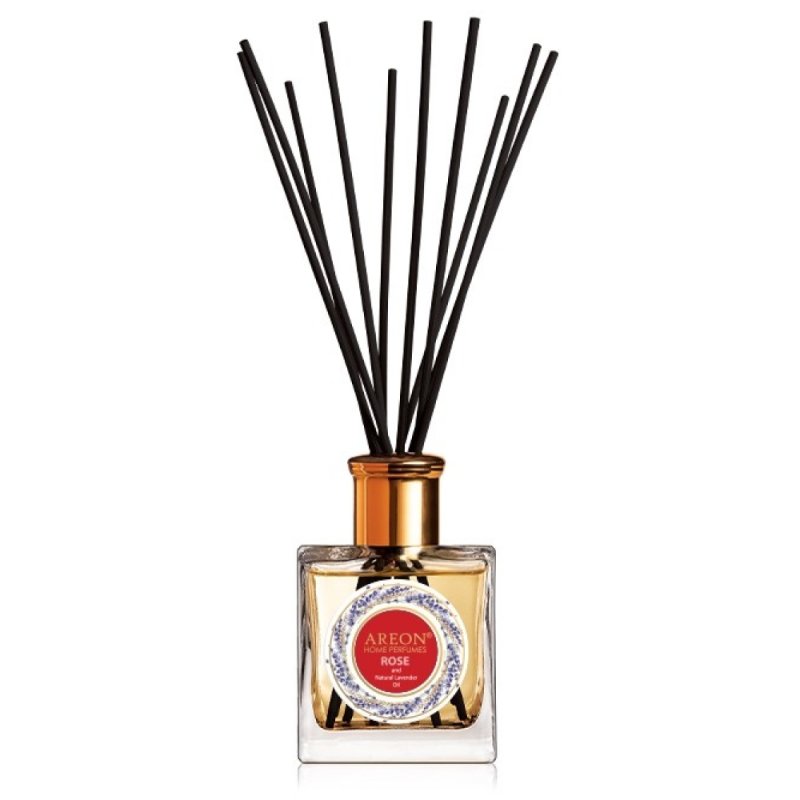 Аромадиффузор Areon Home perfume sticks роза и масло лаванды, 150 мл