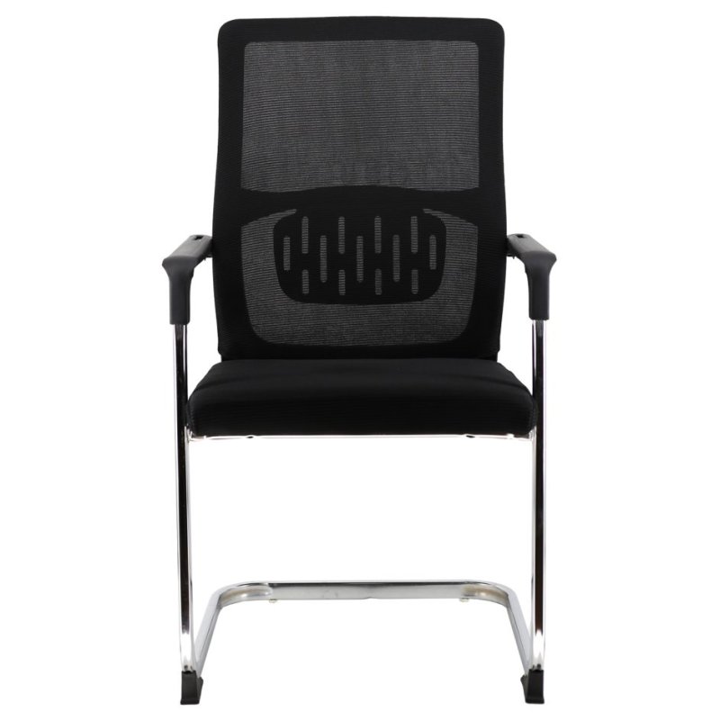 Кресло для посетителей EVERPROF EP-510 сетчатая ткань, черный