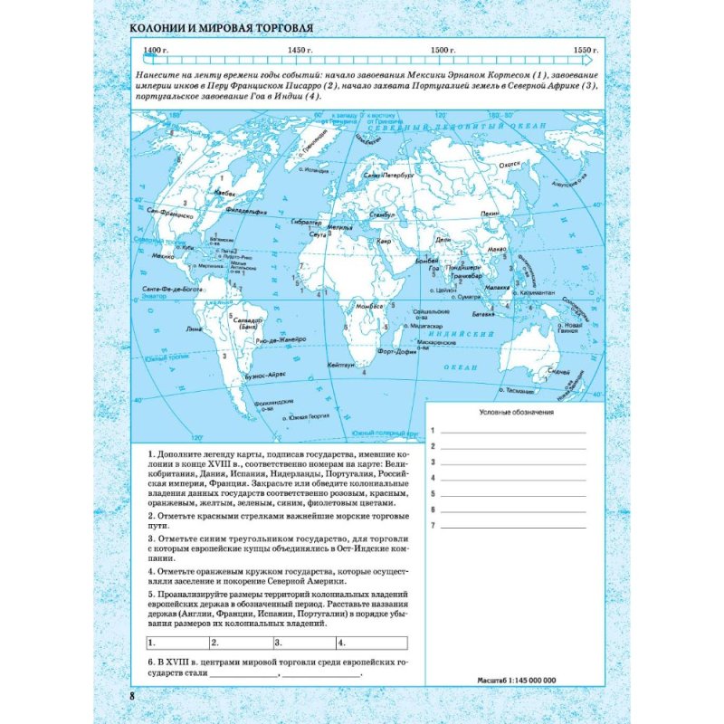 Контурные карты 