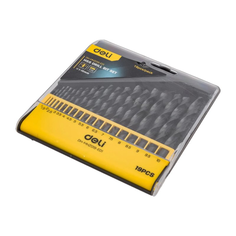 Набор сверл по металлу Deli 