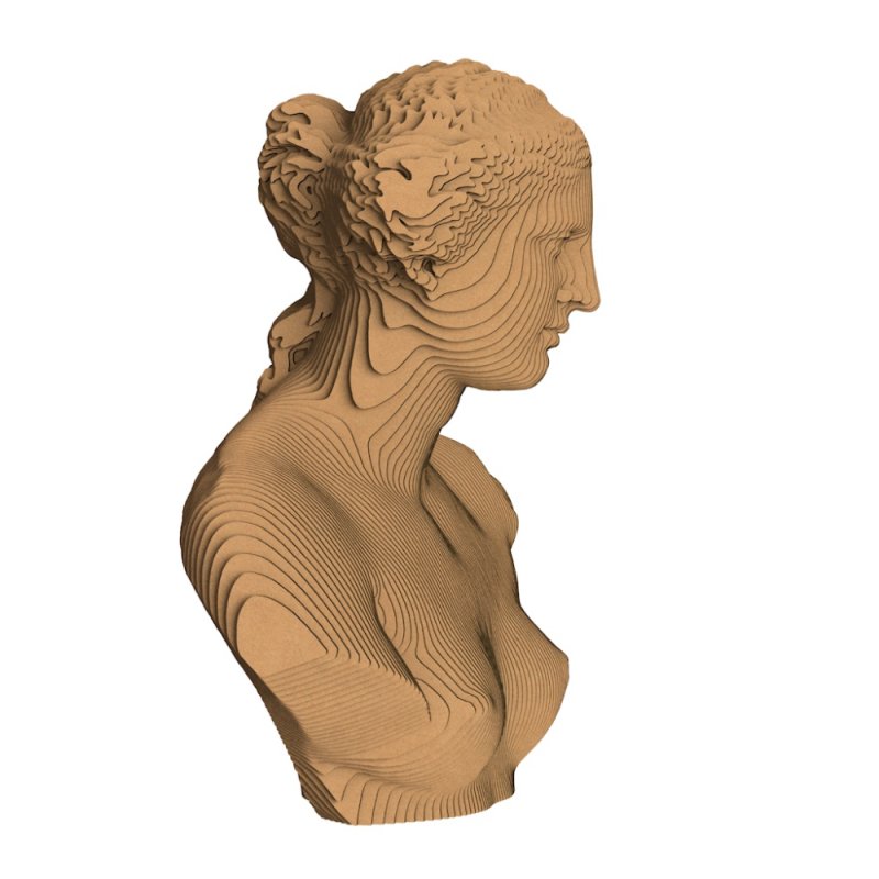 Пазл картонный 3D 