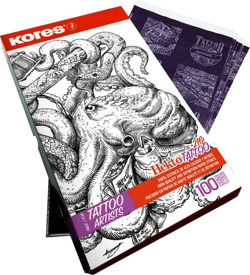 Бумага копировальная для татуировок 