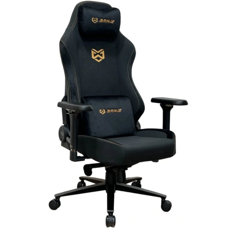 Кресло игровое BRAVE AF-3 Hawk Black ткань, черный