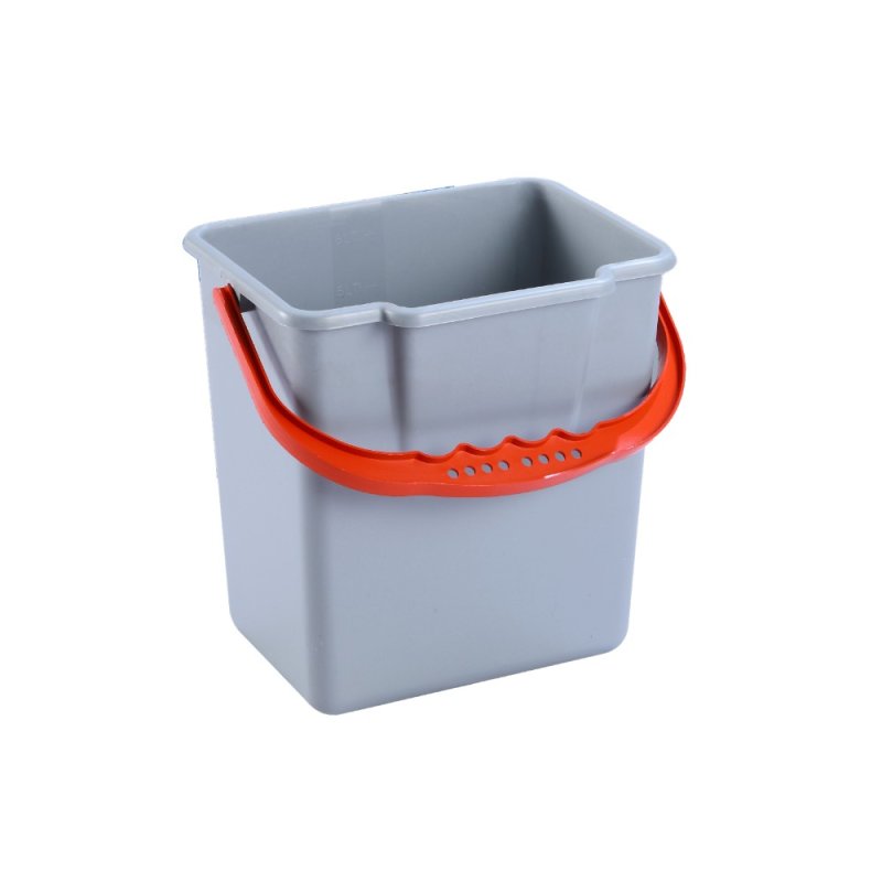 Ведро 6л, красный