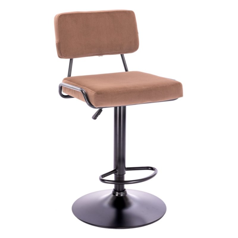 Стул барный EVERPROF Bit ткань, капучино