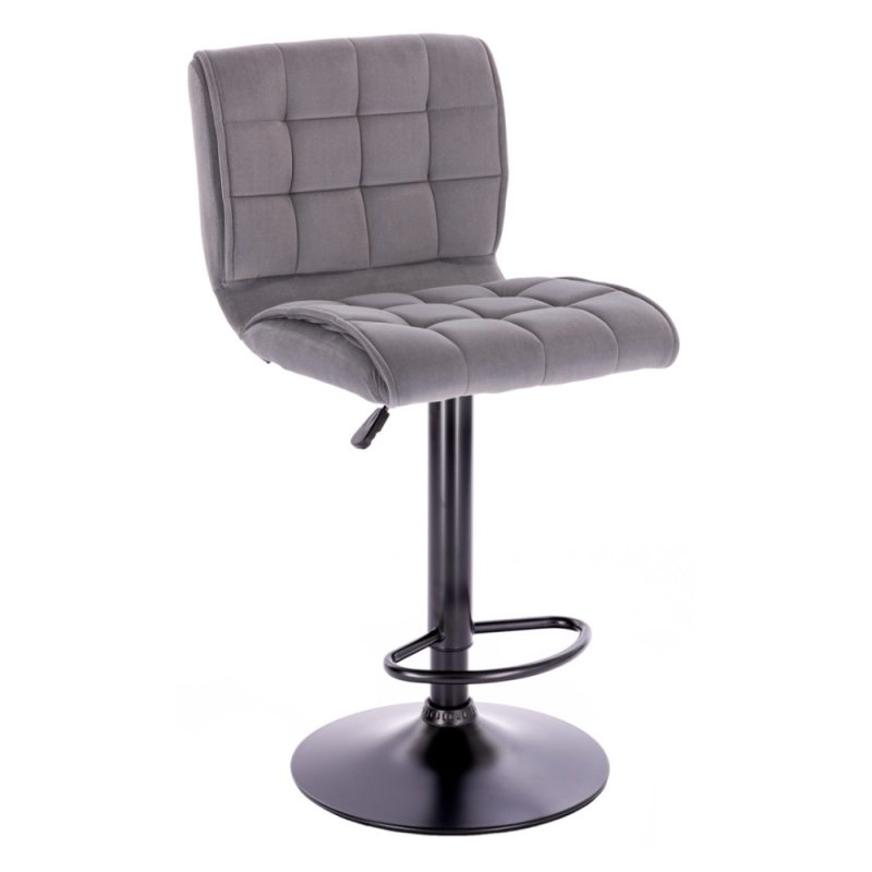 Стул барный EVERPROF Richy ткань, cерый