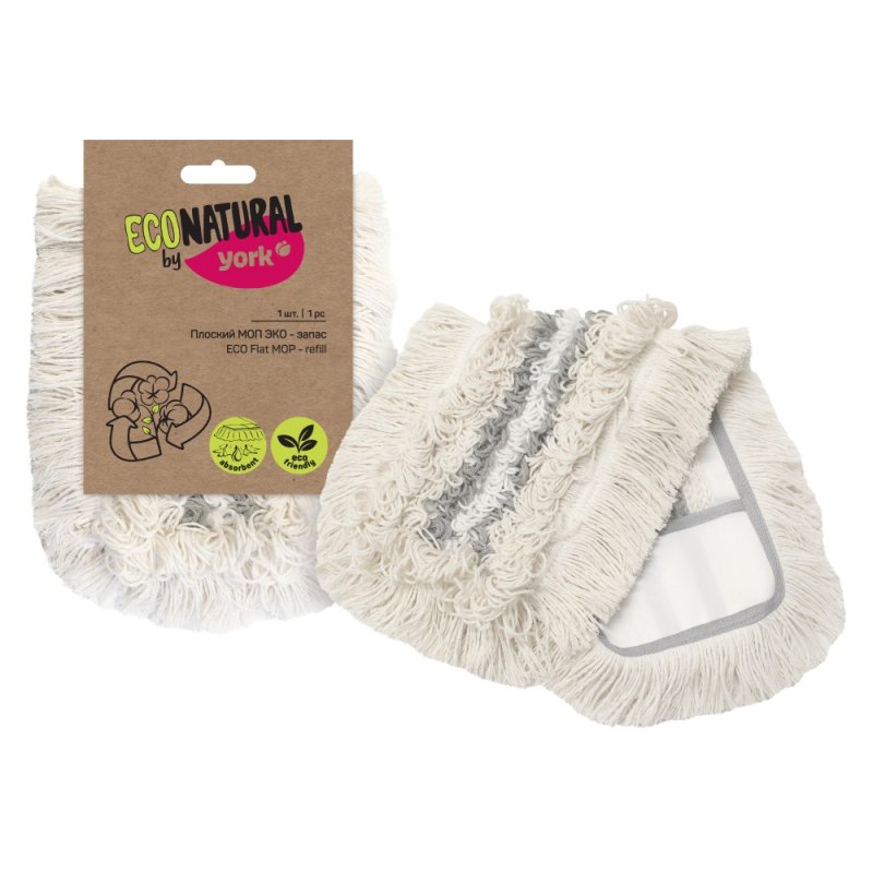 Насадка для плоской швабры York Эко