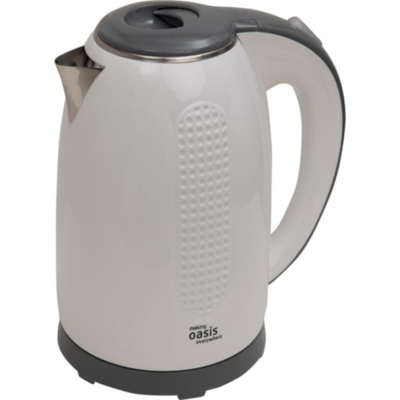 Электрочайник Oasis K-6SPW, пластик, бело-серый