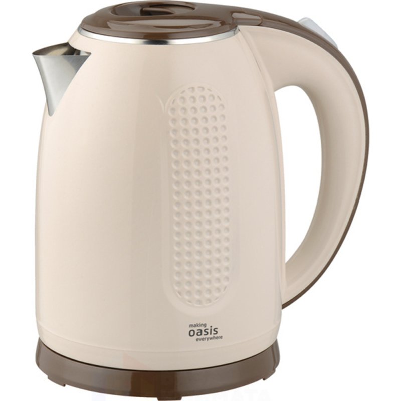 Электрочайник Oasis K-6SPI, пластик, бежевый