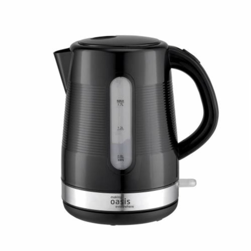 Электрочайник Oasis K-1PB, пластик, черный
