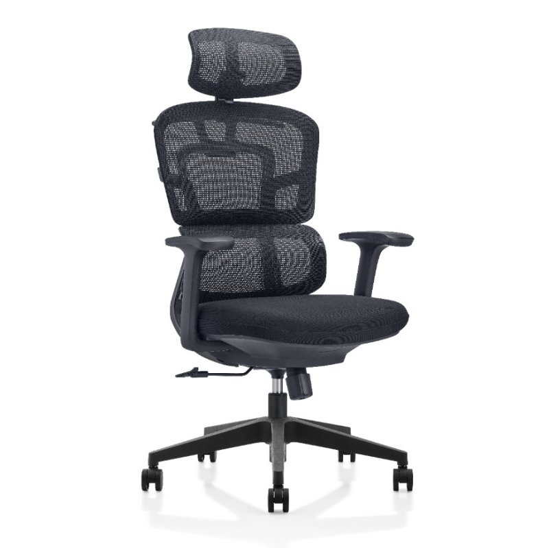 Кресло для руководителя SitZone U-062A сетка, черный