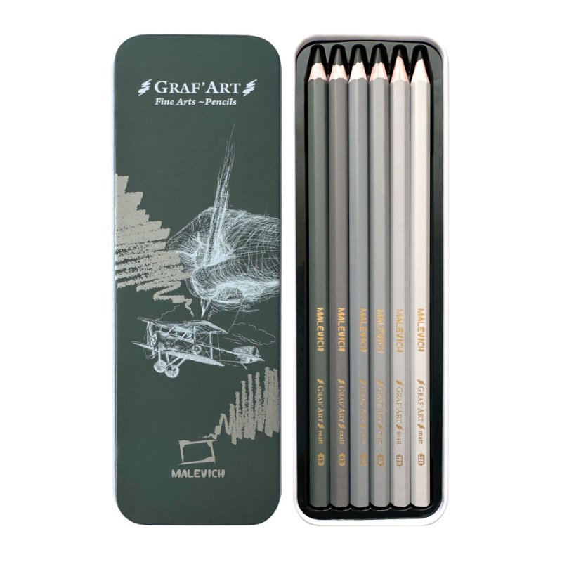 Карандаш графитный матовый 