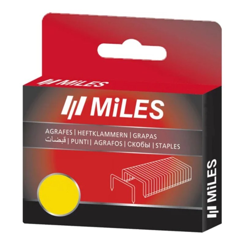 Скоба Miles TR-13, 6 мм, 1000 шт