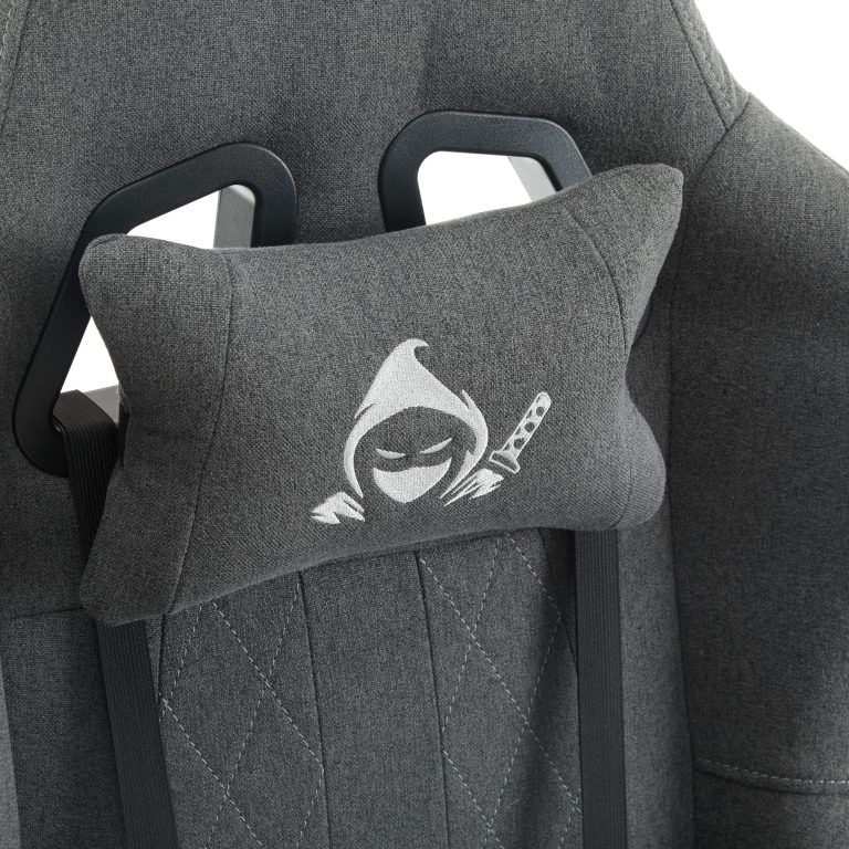 Кресло д/руководителя EVERPROF Ghost ткань, серый, крестов. металл