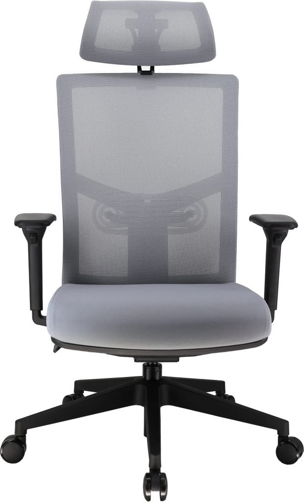 Кресло д/руководителя EVERPROF Fuji сетка, серый, крестов. пластик