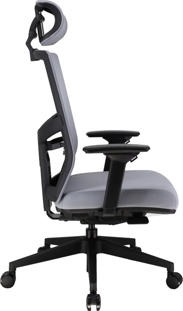 Кресло д/руководителя EVERPROF Fuji сетка, серый, крестов. пластик